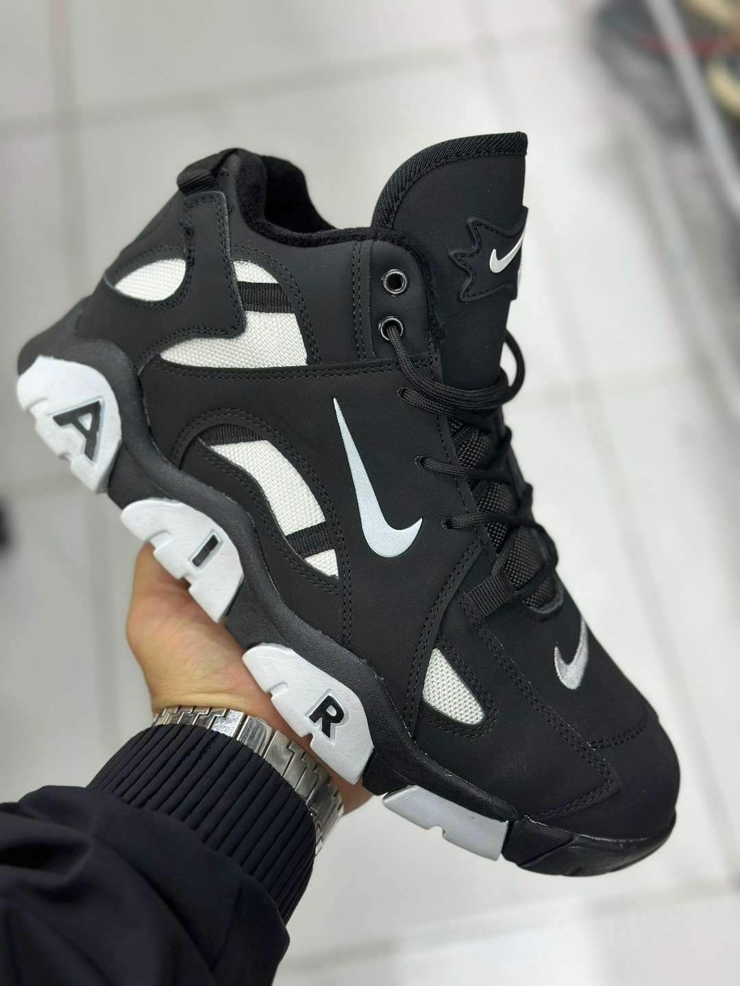 кроссовки мужские зимние nike,кроссовки зимние nike,кроссовки зимние nike air barrage mid,nike air barrage mid,кроссовки nike