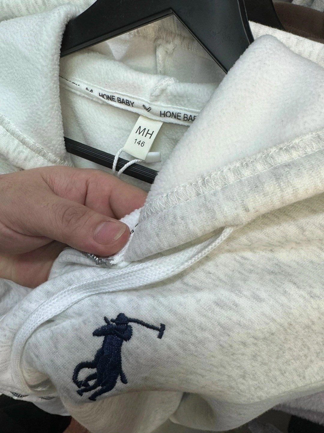 толстовка хлопкового трикотажа для мальчиков с логотипом и молнией polo ralph lauren, серый,кофта толстовка,детская кофта,толстовка,толстовка для мальчика