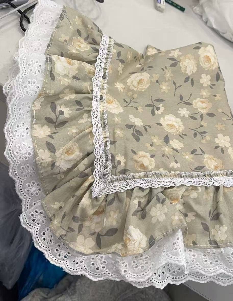 комплект постельного белья,комплект белого кружевного постельного белья с пододеяльником и оборками для девочек,постельного белья,постельного белья с одеялом,комплект пододеяльника