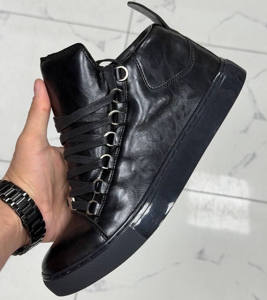 ,balenciaga black leather arena low top sneakers size 44,мужской кроссовки,balenciaga arena leather sneakers trainers shoes size 36,balenciaga arena leather sneakers