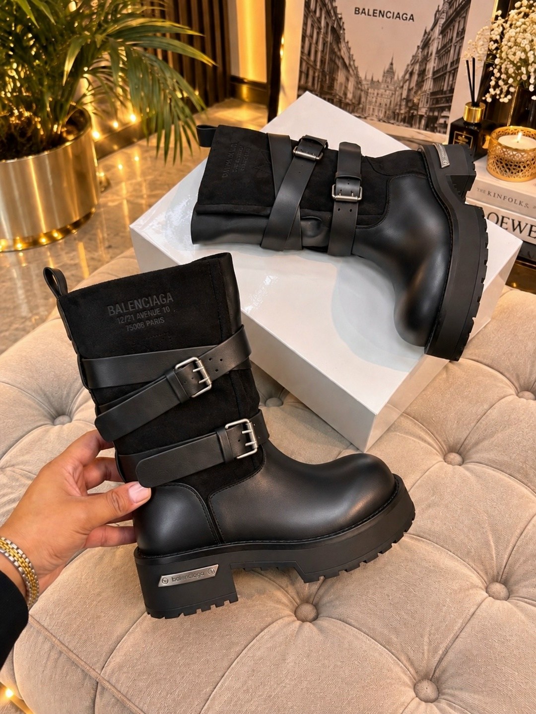 сапоги balenciaga,,женские сапоги,женские ботинки,женская