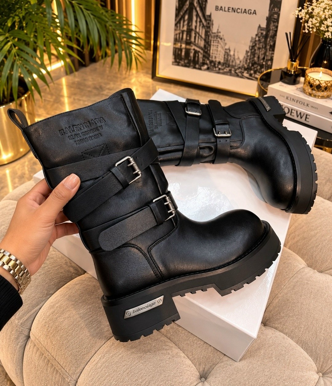 сапоги balenciaga,,женские сапоги,женские ботинки,женская
