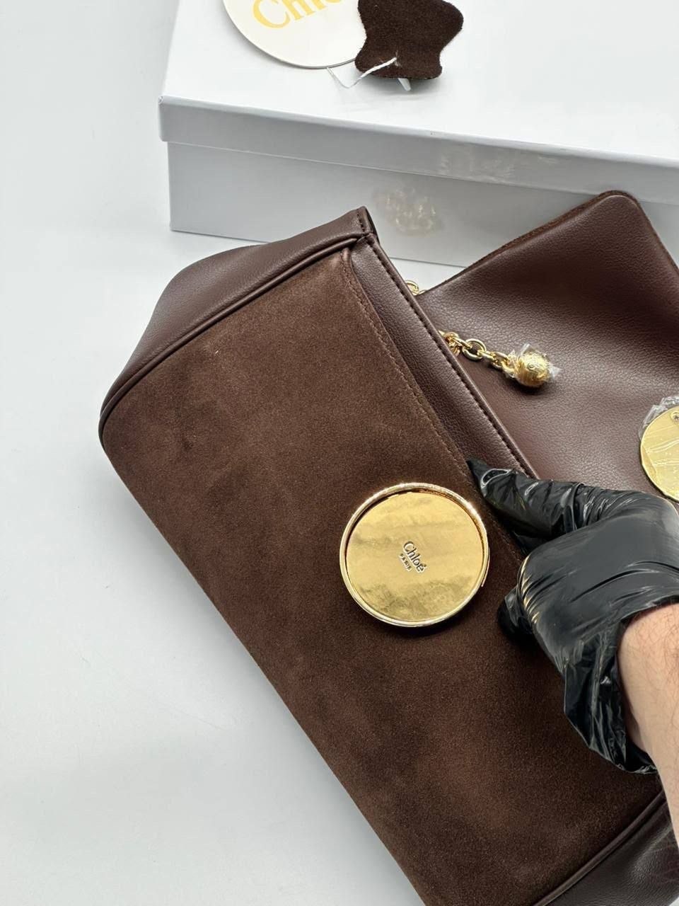замшевая сумка,сумка женская натуральная замша,сумка chloe,сумка chloe 26-15 натуральная замша,сумки