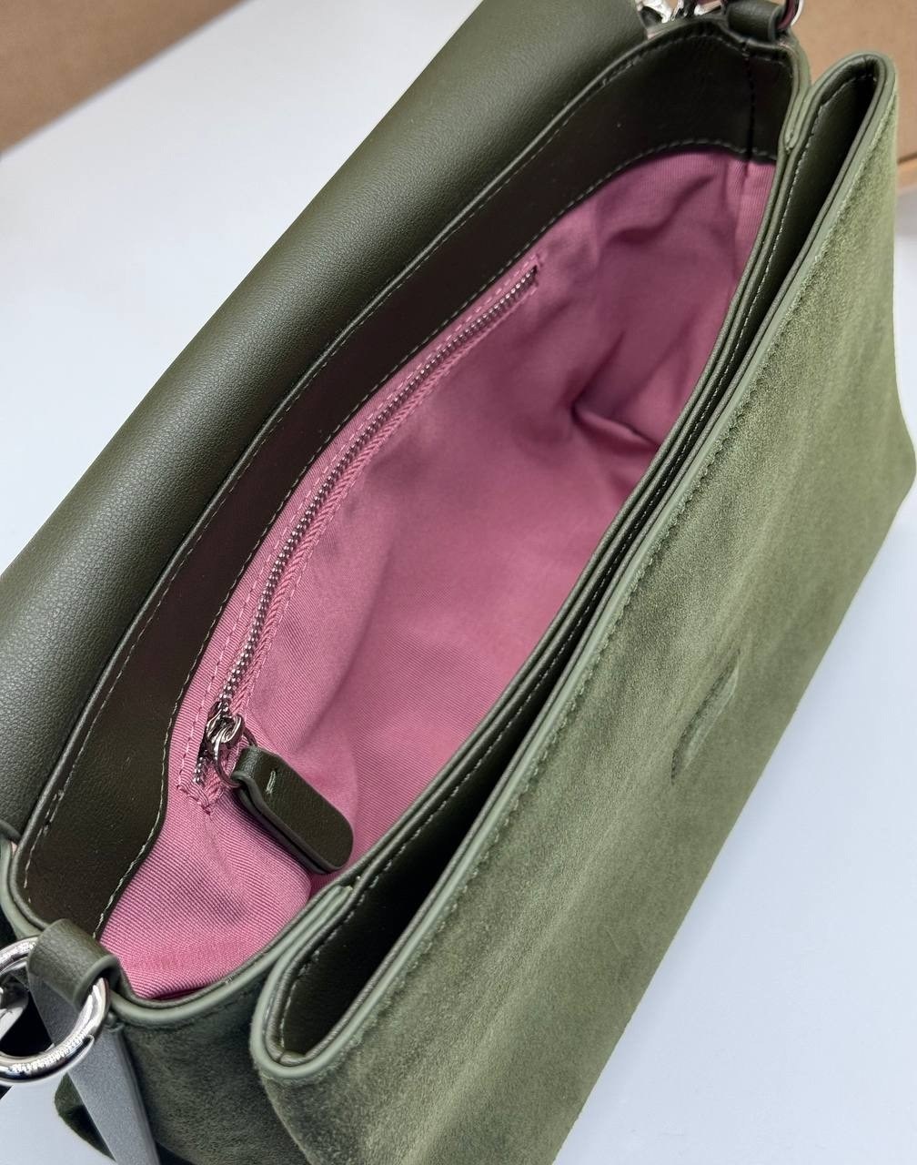 замшевая сумка хобо boheme suede bimaterial coccinelle,сумка coccinelle,женский coccinelle сумка boheme suede bimaterial из натуральной замши (цвет коричневый),сумка boheme suede bimaterial из натурал