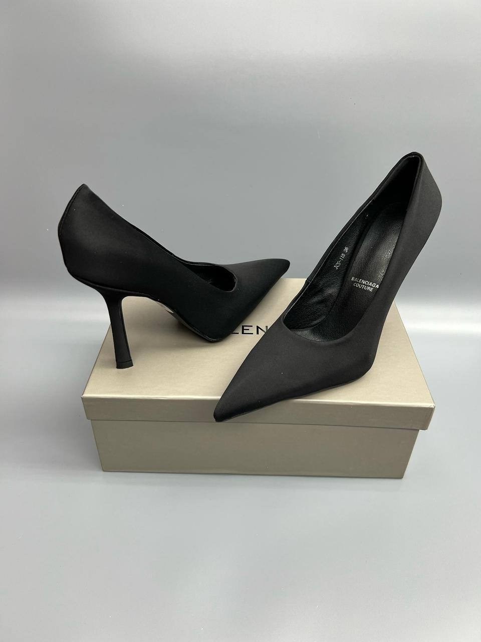 туфли balenciaga,,туфли,туфли для женщин,туфли сен лоран с каблуком кожаные