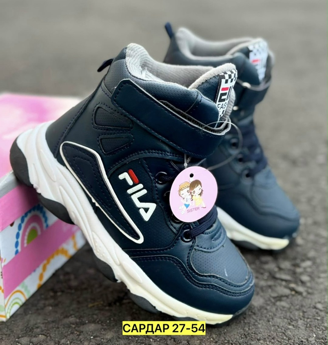 ,кроссовки,зимняя ,детские ботинки фила,детские кроссовки