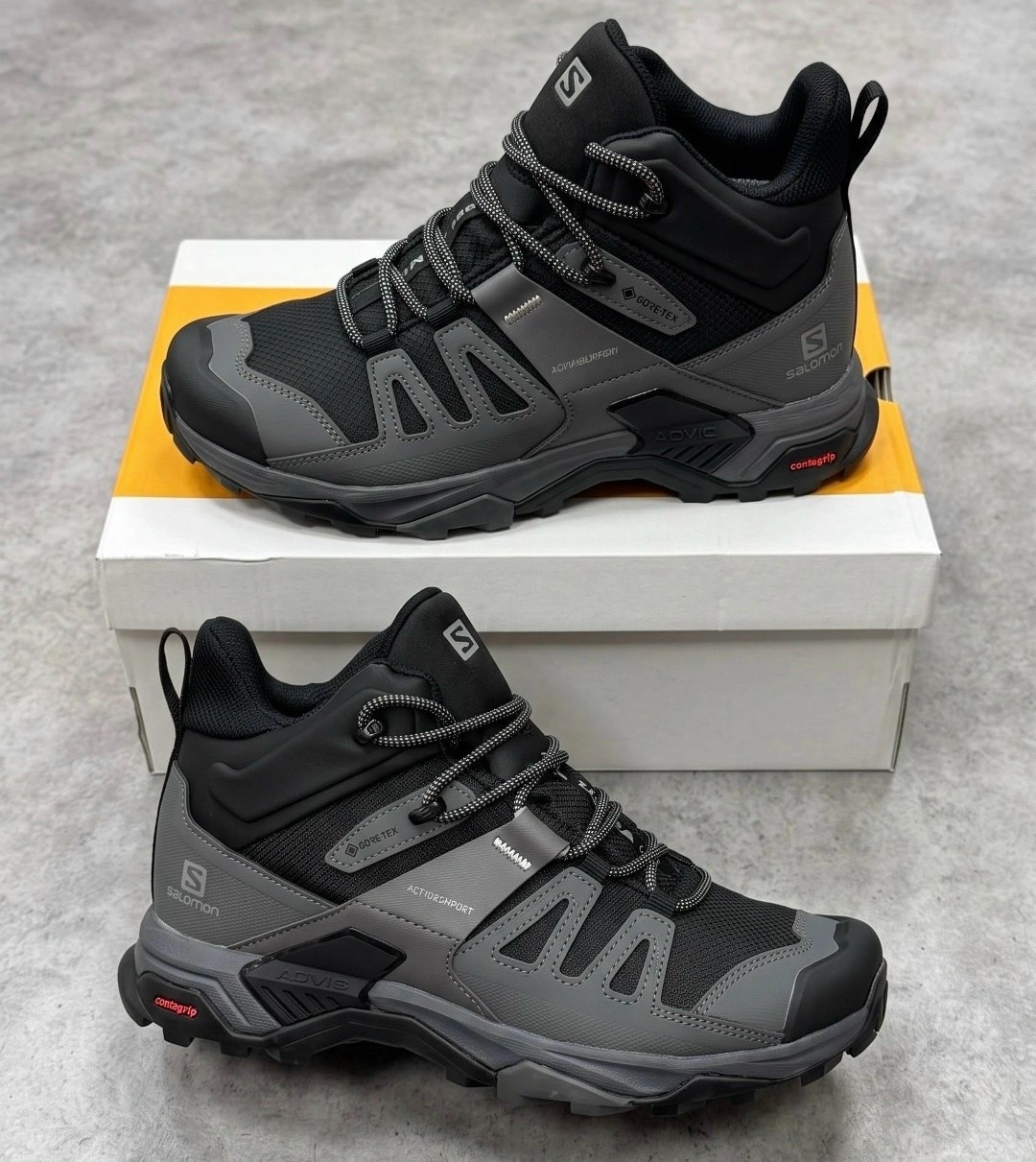 ботинки salomon x ultra 4 mid gtx,salomon x ultra 4 mid gtx,ботинки для треккинга salomon x ultra mid gtx,походные ботинки x ultra 4 mid gore-tex мужские salomon черный,ботинки salomon
