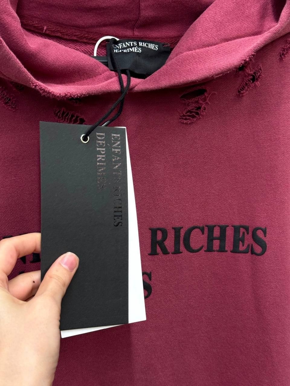 худи enfants riches deprimes,худи enfants riches deprimes для мужчин цвет: бургунди,толстовка с капюшоном,толстовка,мужская толстовка с капюшоном