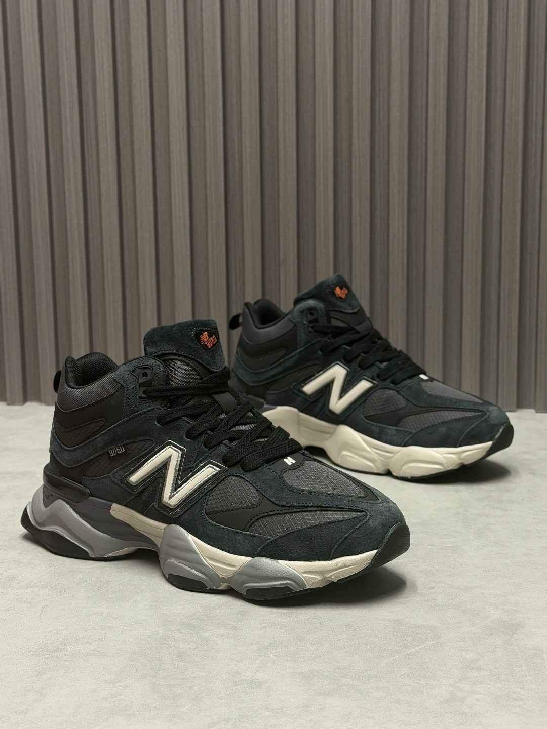 кроссовки new balance 9060,зимние кроссовки new balance 9060 high,new balance 9060 зимние,кроссовки new balance,кроссовки new balance 9060 unisex со шнурками черный