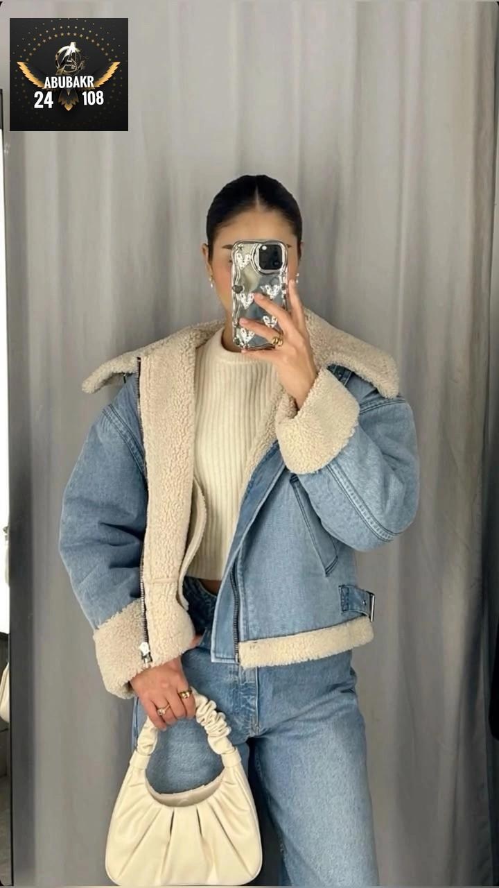 дублёнка джинсовая,куртка джинсовая утеплённая konessstyle,джинсовая куртка утепленная с эко мехом,дубленка джинсовая авиатор зимняя утепленная,джинсовая куртка с мехом