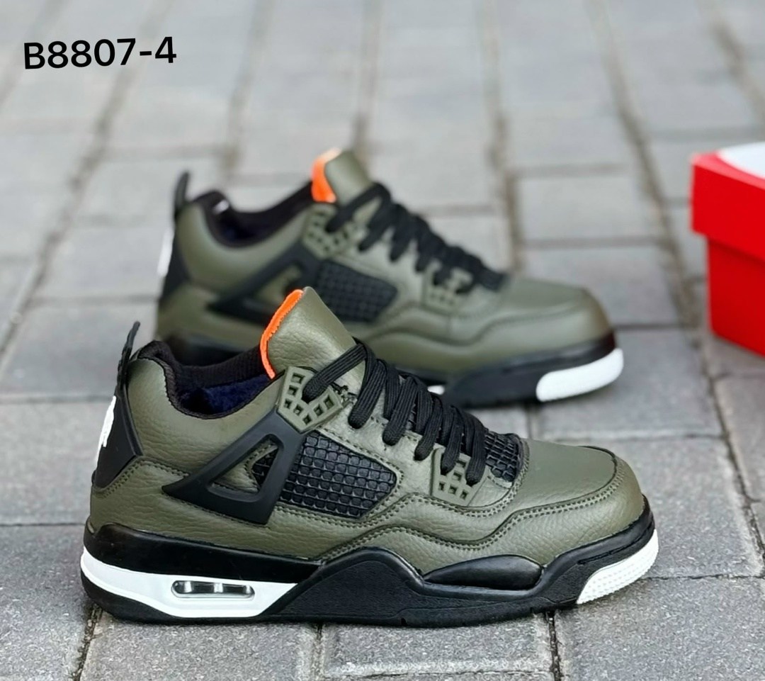 зимние кроссовки nike air jordan 4,кроссовки nike air jordan 4,кроссовки nike air jordan 4 retro,мужская  кроссовки,мужской кроссовки