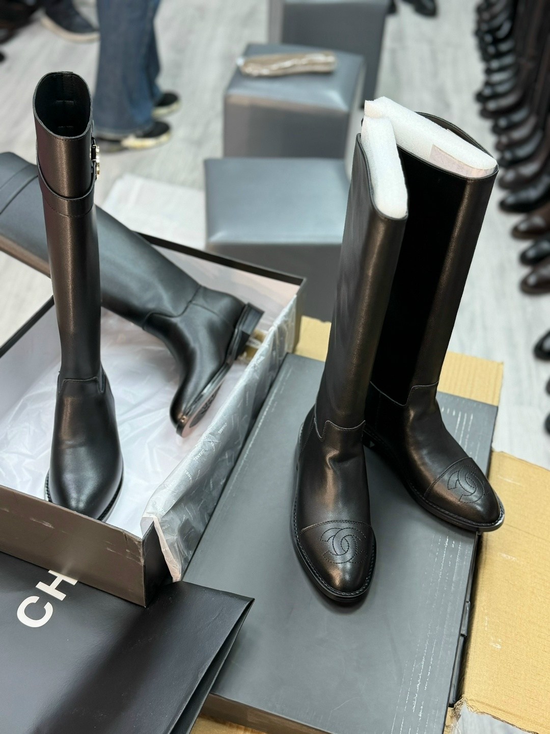 ,сапоги,женские сапоги,сапоги chanel,сапоги шанель
