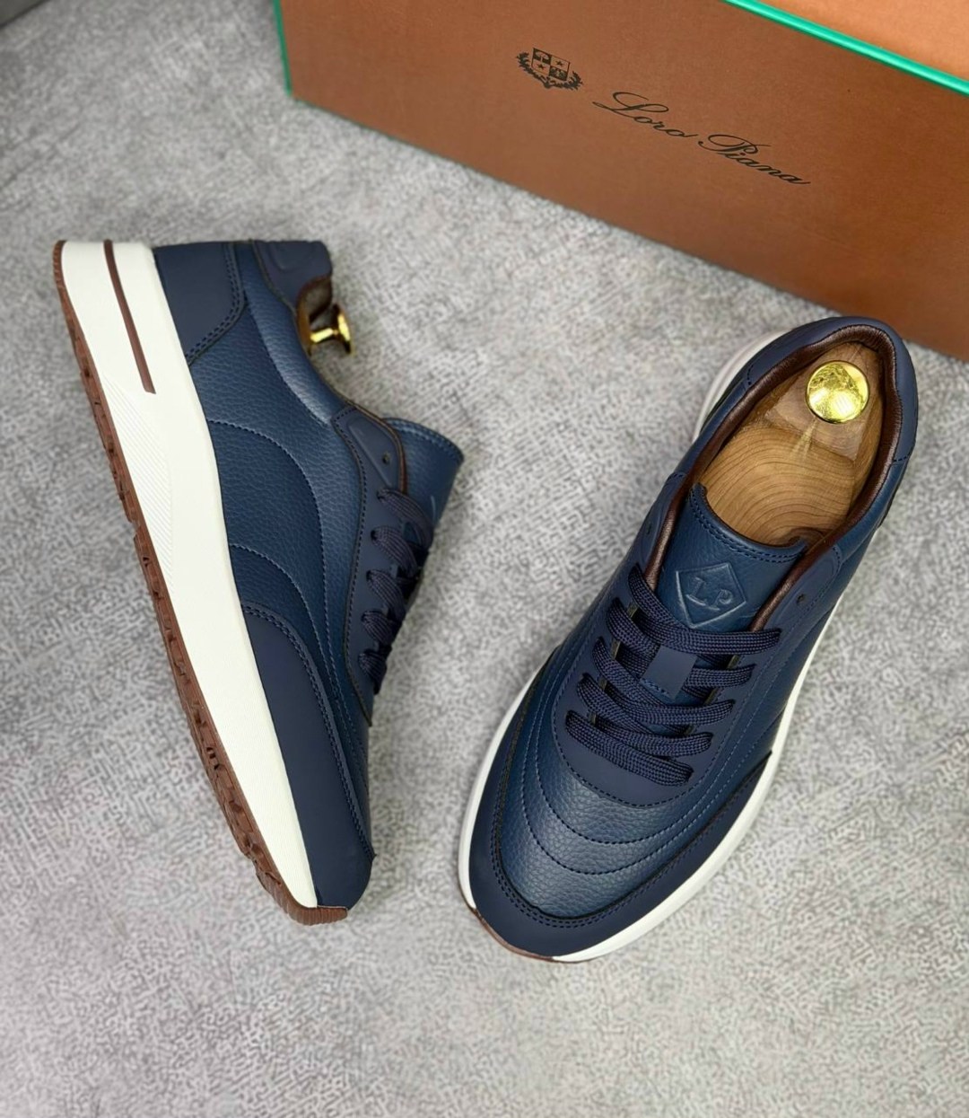 кроссовки мужские,кроссовки loro piana,,спортивная ,кожаные кроссовки мужские