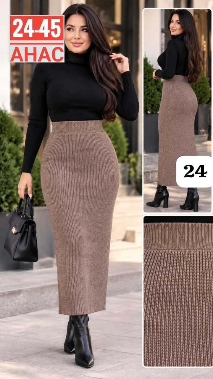 трикотажная юбка макси на резинке mariana style,трикотажная юбка макси на резинке mariana style цвет серый,вязаные юбки,трикотажные юбки,трикотажная юбка макси