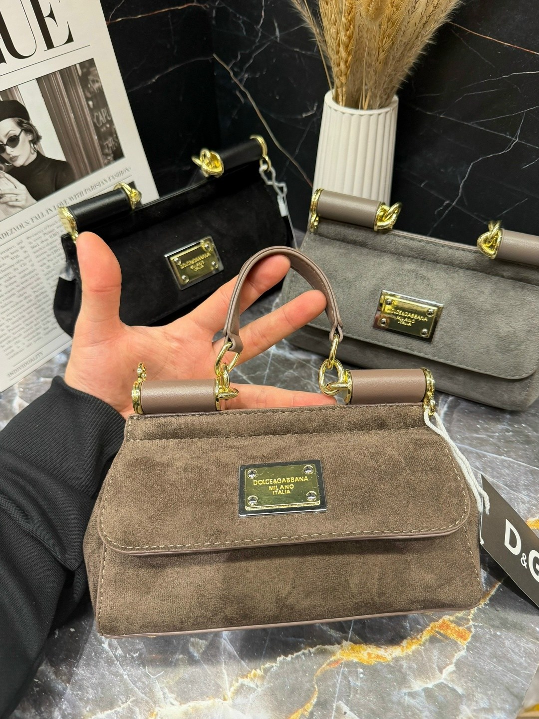 сумка,сумка dolce gabbana,сумка замшевая,женская замшевая сумка,женская сумка
