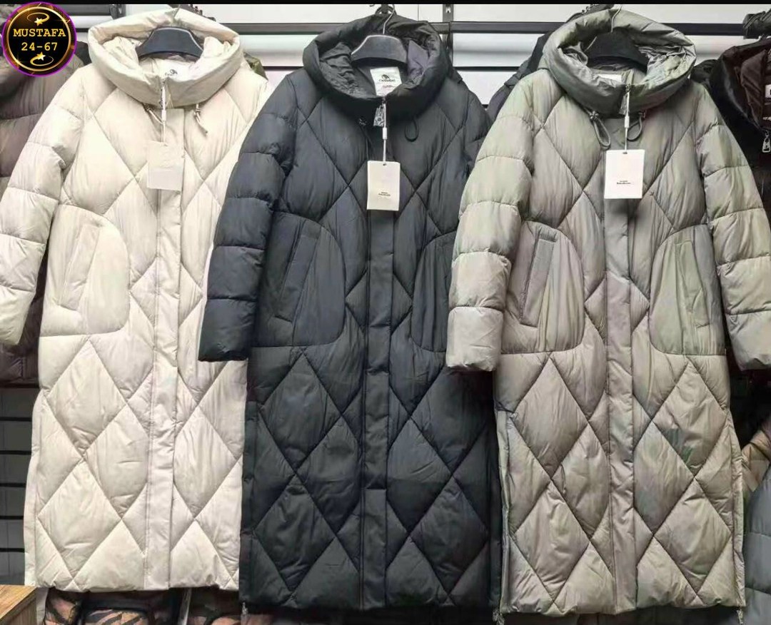 пальто женское lawinter 83719 серое 42 ru,длинные пуховики,пальто пуховик,пальто зимнее,пуховик женский
