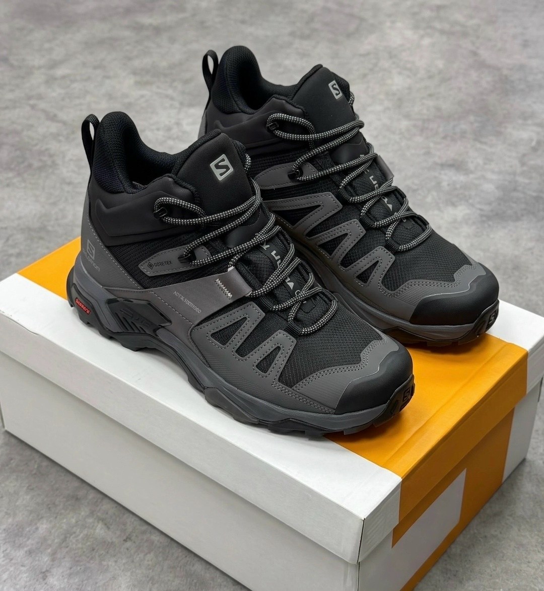 ботинки salomon x ultra 4 mid gtx,salomon x ultra 4 mid gtx,ботинки для треккинга salomon x ultra mid gtx,походные ботинки x ultra 4 mid gore-tex мужские salomon черный,ботинки salomon