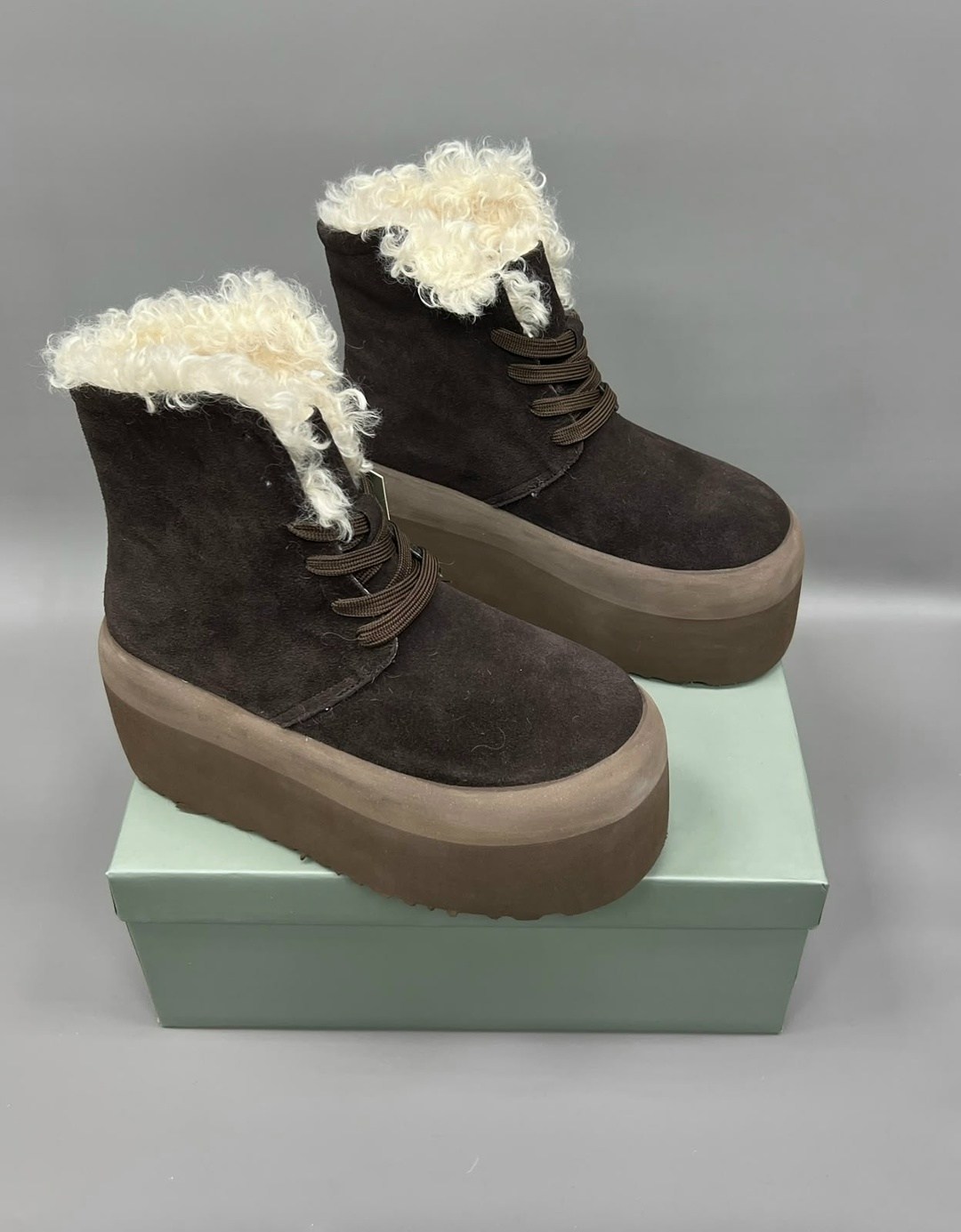 ботинки зимние женские ugg замшевые на платформе,,женские ботинки,ботинки зимние женские,зимняя