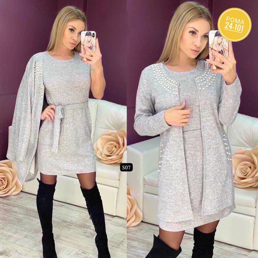 платье двойка ангора ,платье женская,женское платье теплое,платье,платье теплое