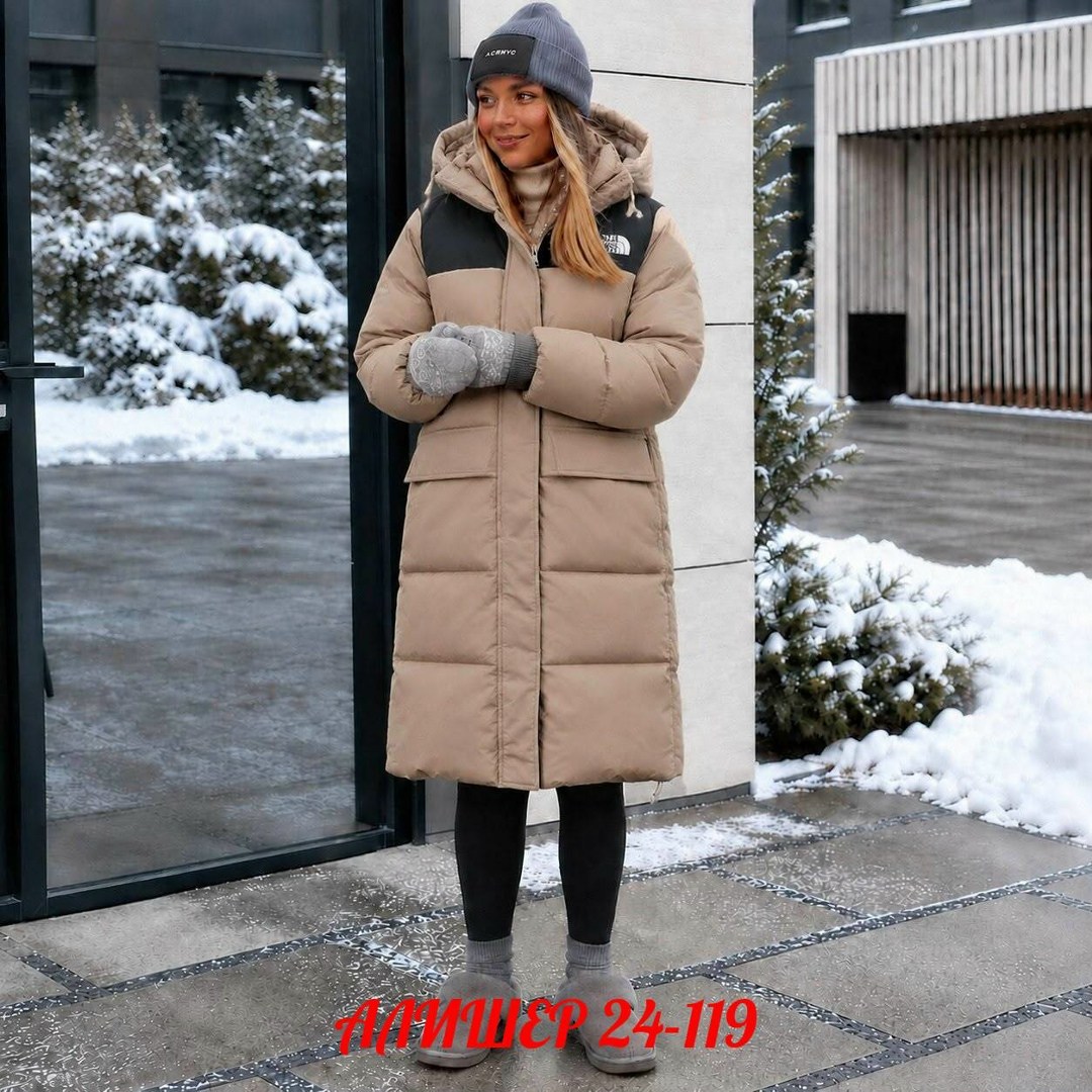 пуховик женский,пуховик мужской белый the north face,длинные пуховики,пуховик нупцзе the north face бежевый,удлиненный пуховик