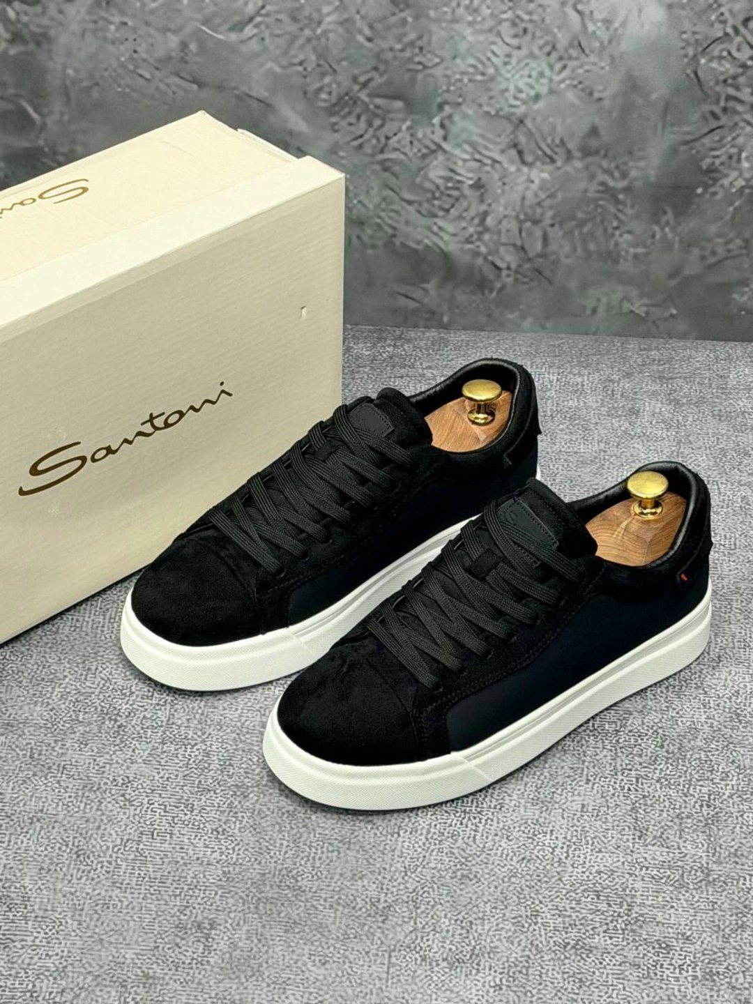 ,кеды мужские кожаные santoni черные premium,замшевые кеды мужские,кеды мужские santoni,мужские кеды