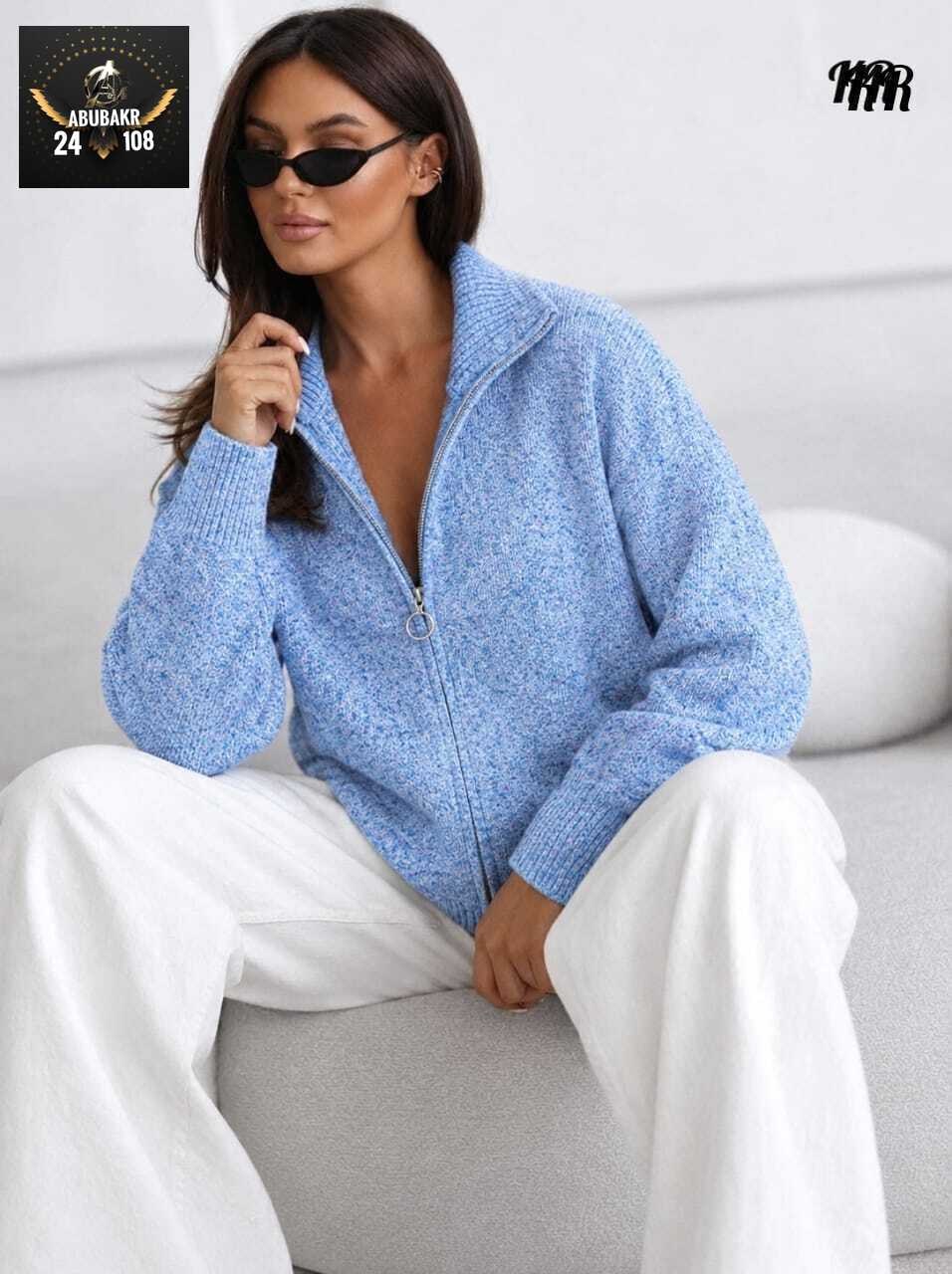 кардиган вязаный оверсайз кофта на молнии vikrix style 266500606,кардиган вязаный оверсайз кофта,вязаный женский кардиган,вязаный кардиган,кофта кардиган