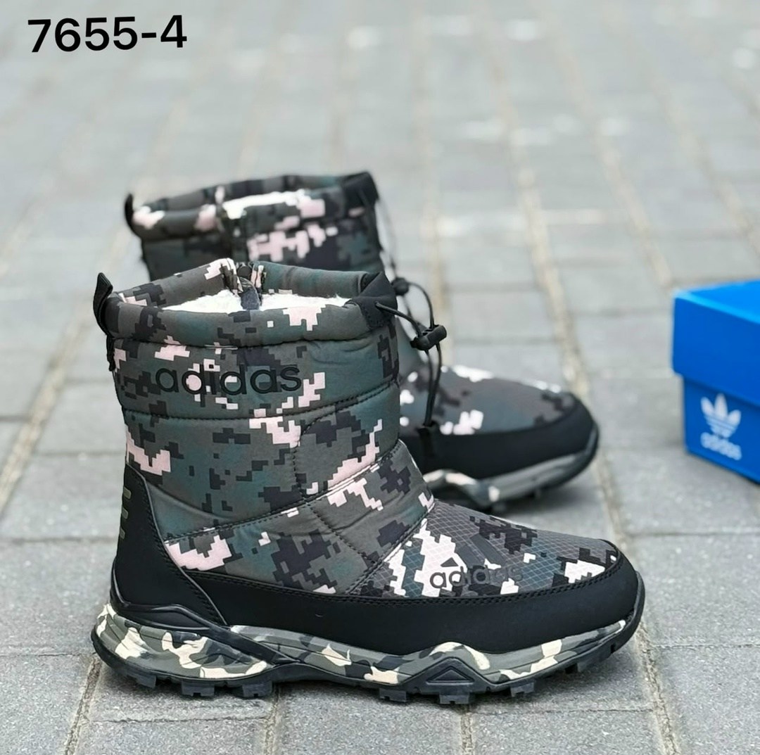 зимняя ,,зимние сапоги, женская зимняя,дутики adidas