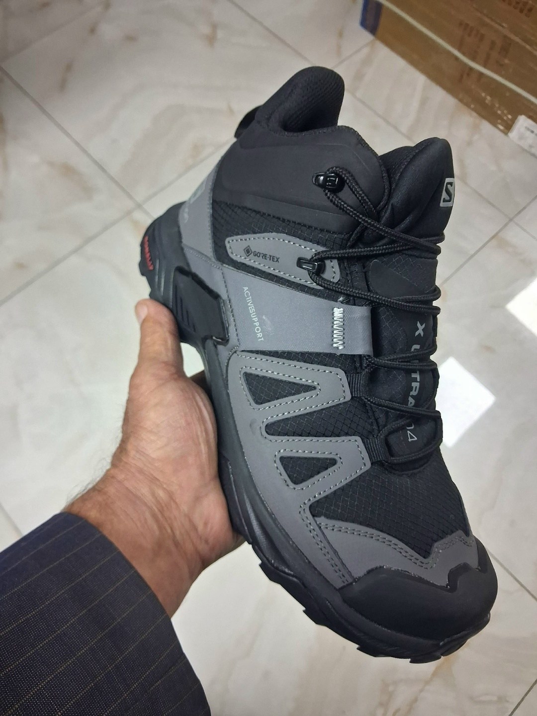 ботинки x ultra 4 mid gtx salomon,ботинки salomon,кроссовки зимние salomon,мужские кроссовки salomon x ultra 4 mid gore-tex,salomon x ultra 4 mid gtx