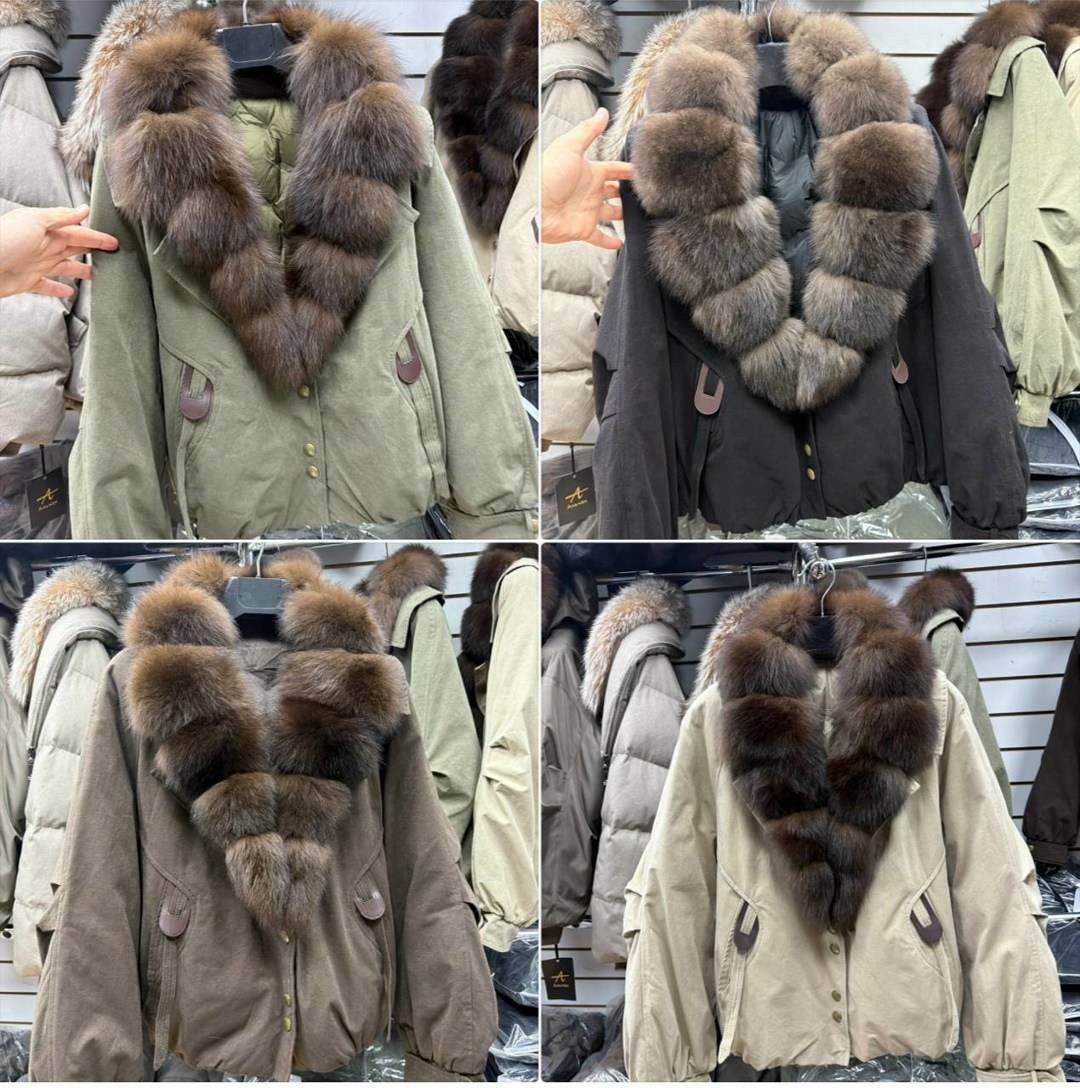 парка с натуральным мехом,парка с мехом,женская парка с натуральным мехом,зеленая парка с мехом,зеленая парка с мехом песца