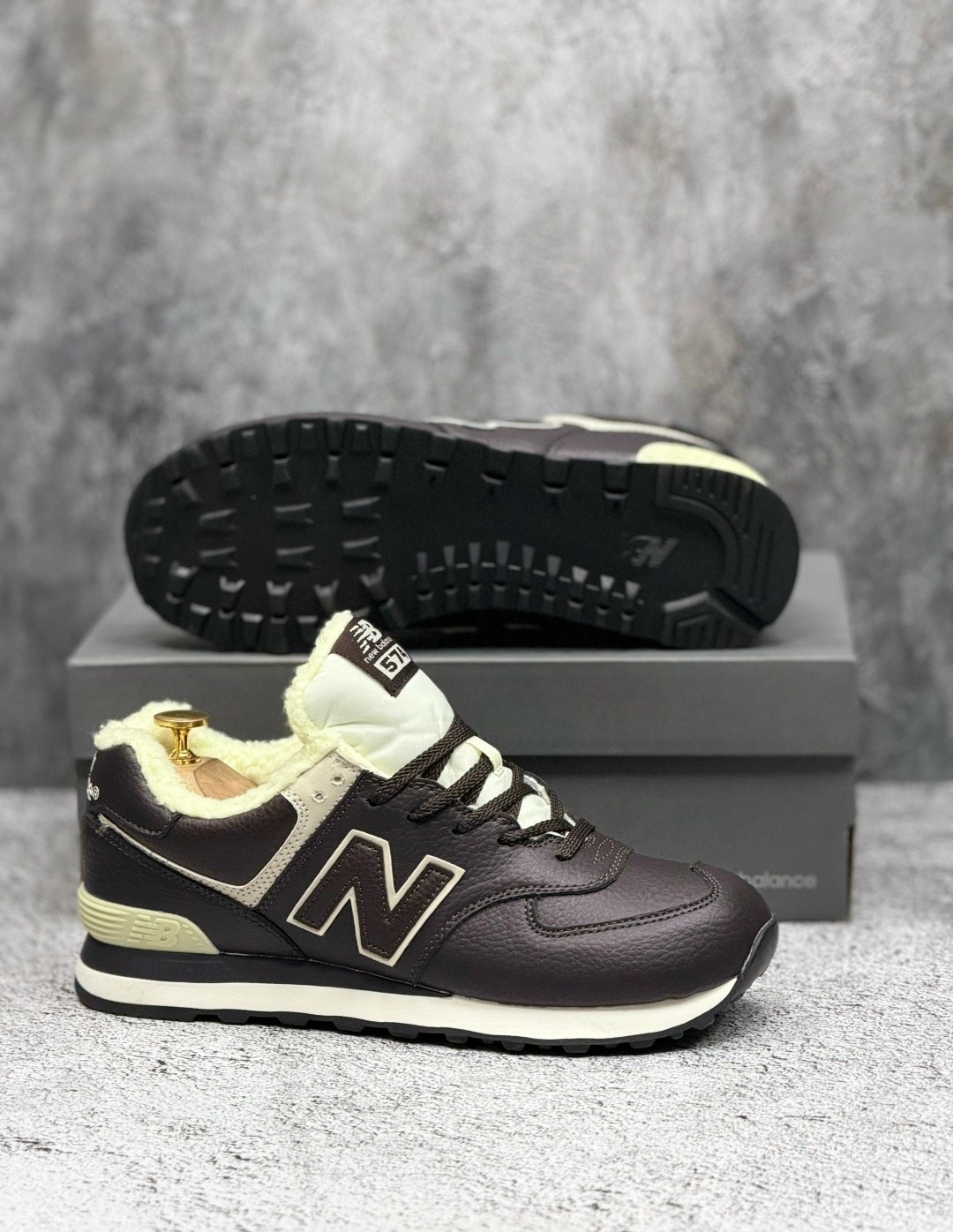 кроссовки new balance 574 мужские зимние,кроссовки new balance 574,зимние кроссовки new balance 574,кроссовки new balance 574 высокие зимние кожаные,кроссовки new balance 574 leather 'dark brown'