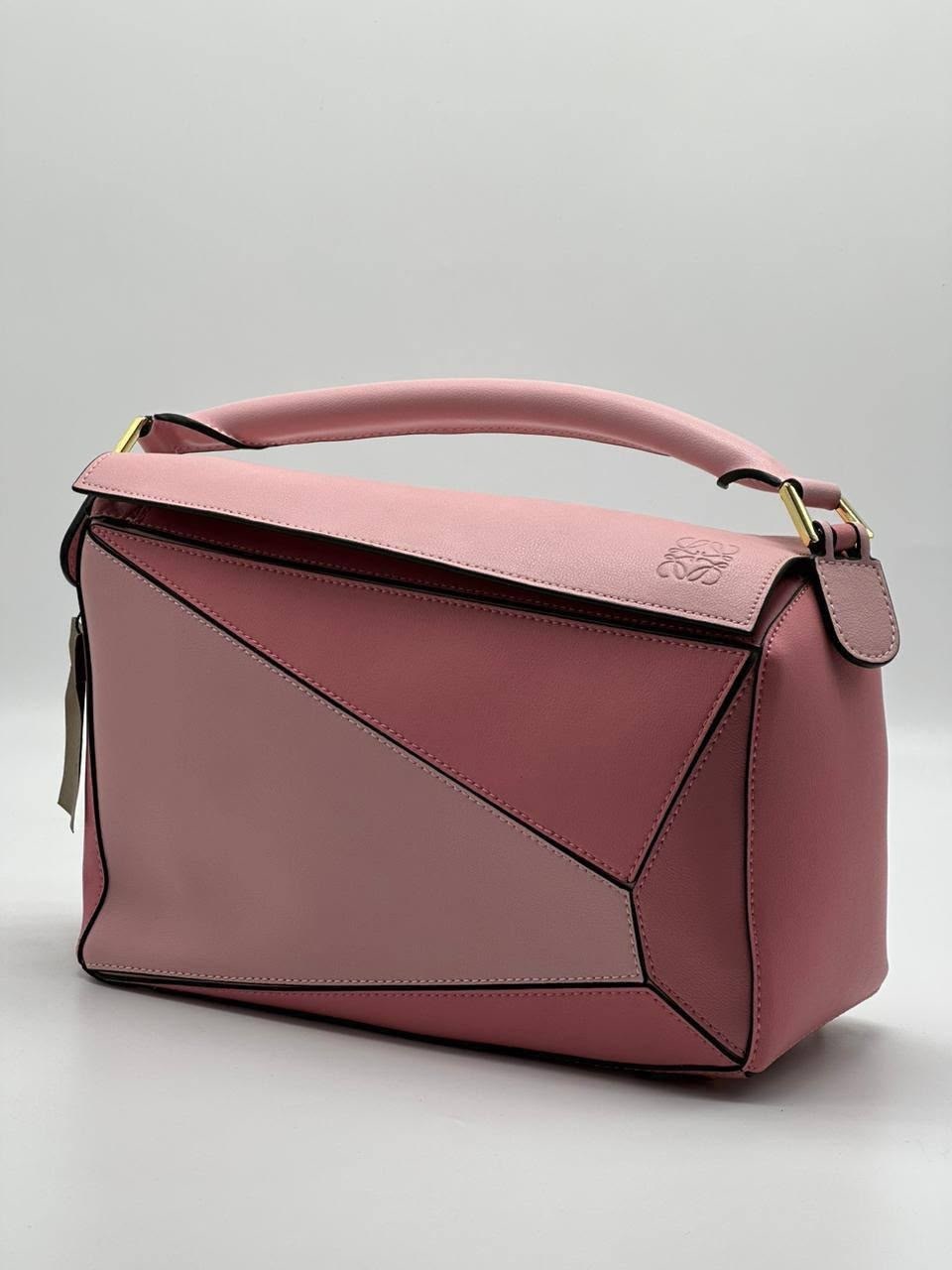 сумка loewe puzzle,loewe сумка,сумка loewe puzzle large bag black,loewe черная кожаная сумка через плечо puzzle для женщин,сумка
