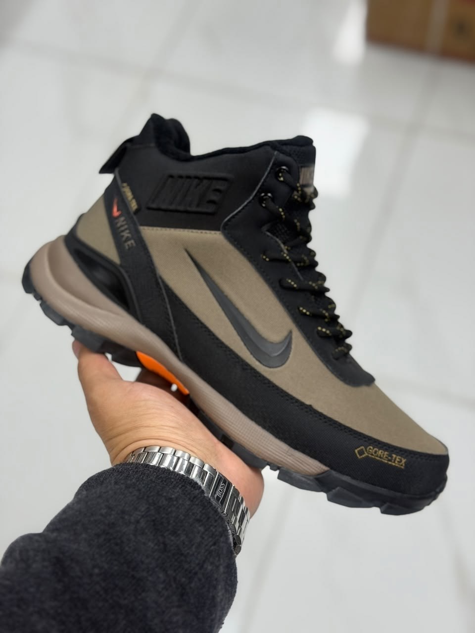 зимние мужские кроссовки nike,кроссовки зимние nike,кроссовки зимние высокие мужские с мехом nike air goretex,зимние nike кроссовки высокие утепленные с мехом великаны,зимние мужские кроссовки