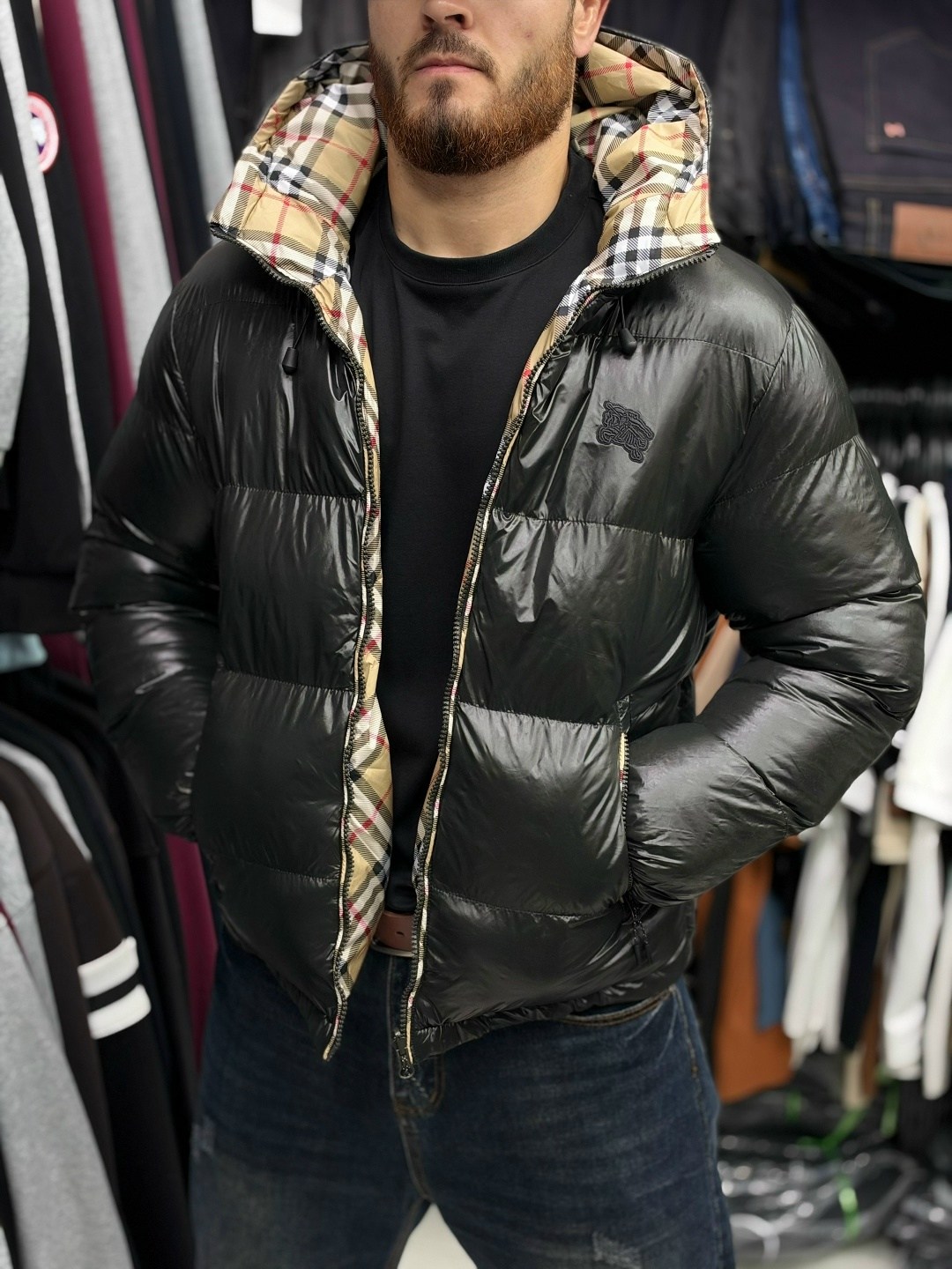 burberry куртка,ветровка burberry двухсторонняя,мужская куртка burberry,клетчатая куртка с капюшоном burberry,куртка барбери