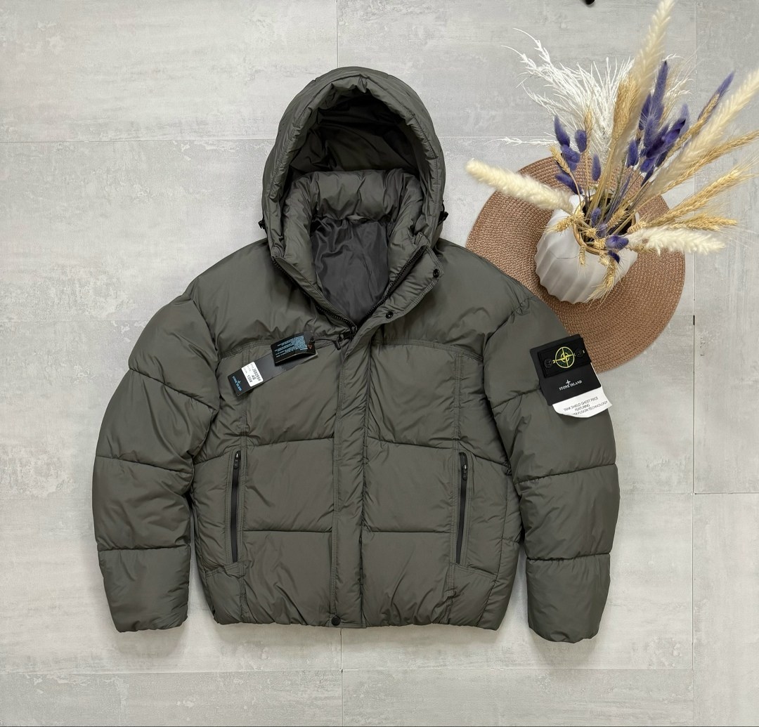 пуховик stone island,stone island garment dyed crinkle reps ny down пуховик,зимний пуховик куртка stone island хаки,stone island куртка,stone island куртка зимняя