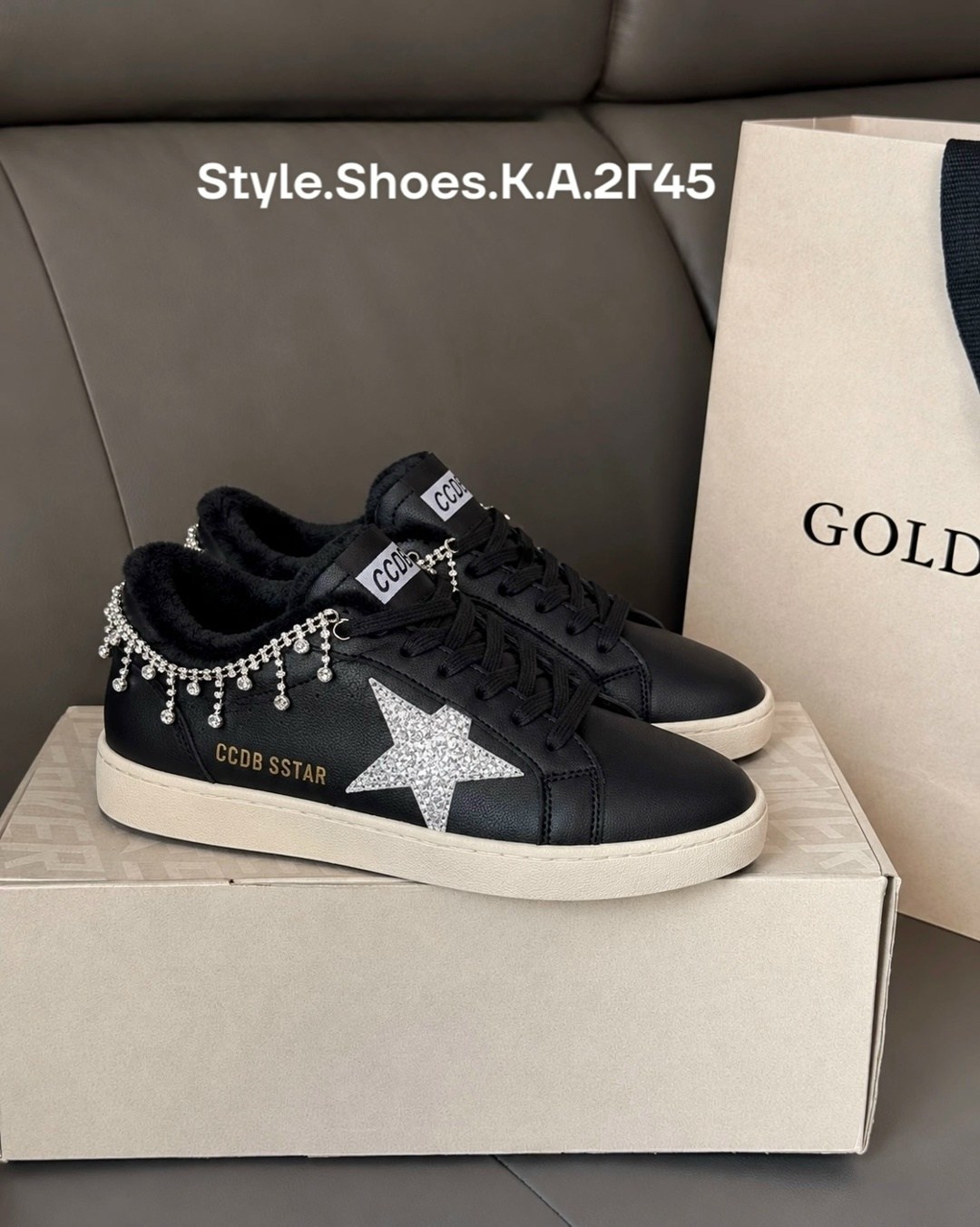 кроссовки golden goose,кеды зимние с натуральным мехом golden goose premium shoes,повседневная ,кеды с мехом,