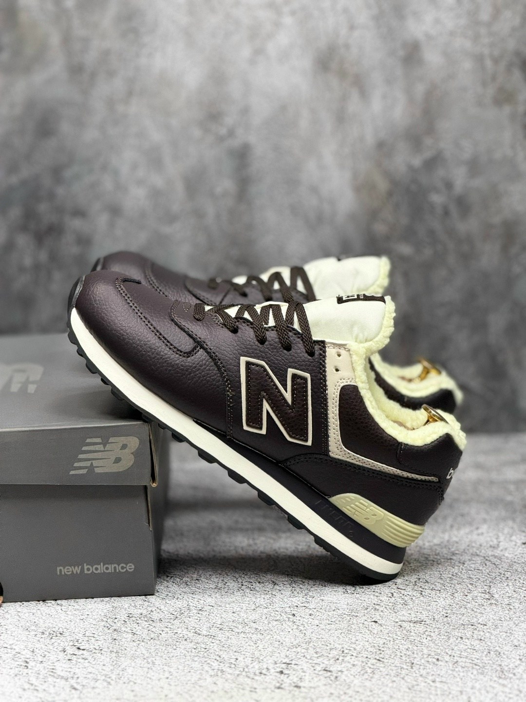 кроссовки new balance 574 мужские зимние,кроссовки new balance 574,зимние кроссовки new balance 574,кроссовки new balance 574 высокие зимние кожаные,кроссовки new balance 574 leather 'dark brown'