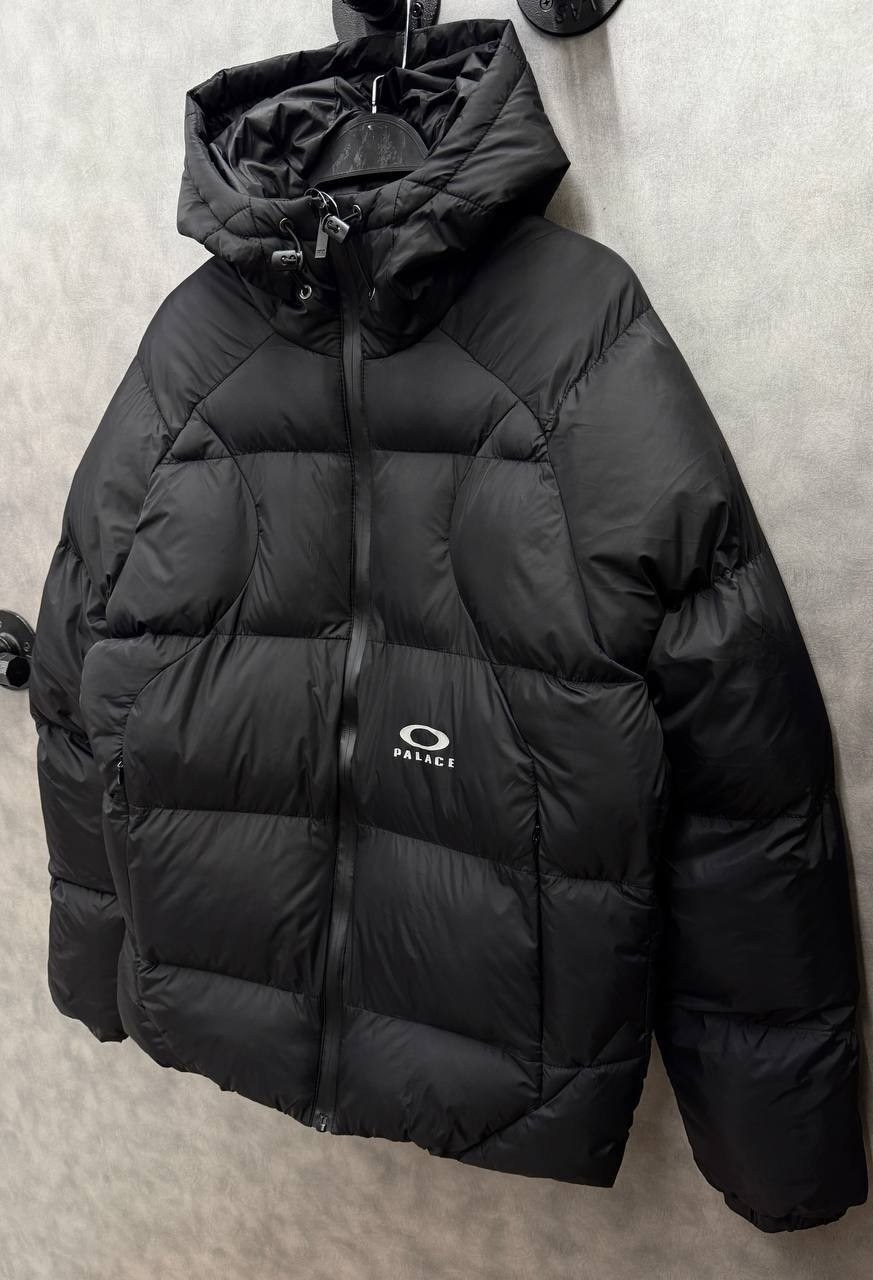 мужской пуховик palace x oakley puffa черный,пуховик oakley x palace зимний,пуховик palace balaclava,пуховик oakley,пуховик мужской moncler