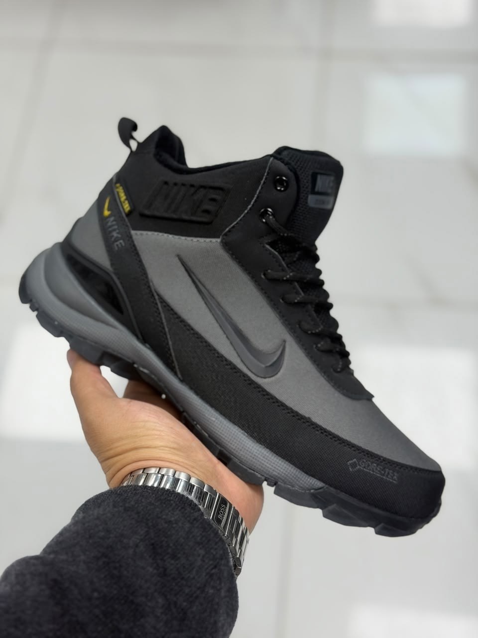 зимние мужские кроссовки nike,кроссовки зимние nike,кроссовки зимние высокие мужские с мехом nike air goretex,зимние nike кроссовки высокие утепленные с мехом великаны,зимние мужские кроссовки