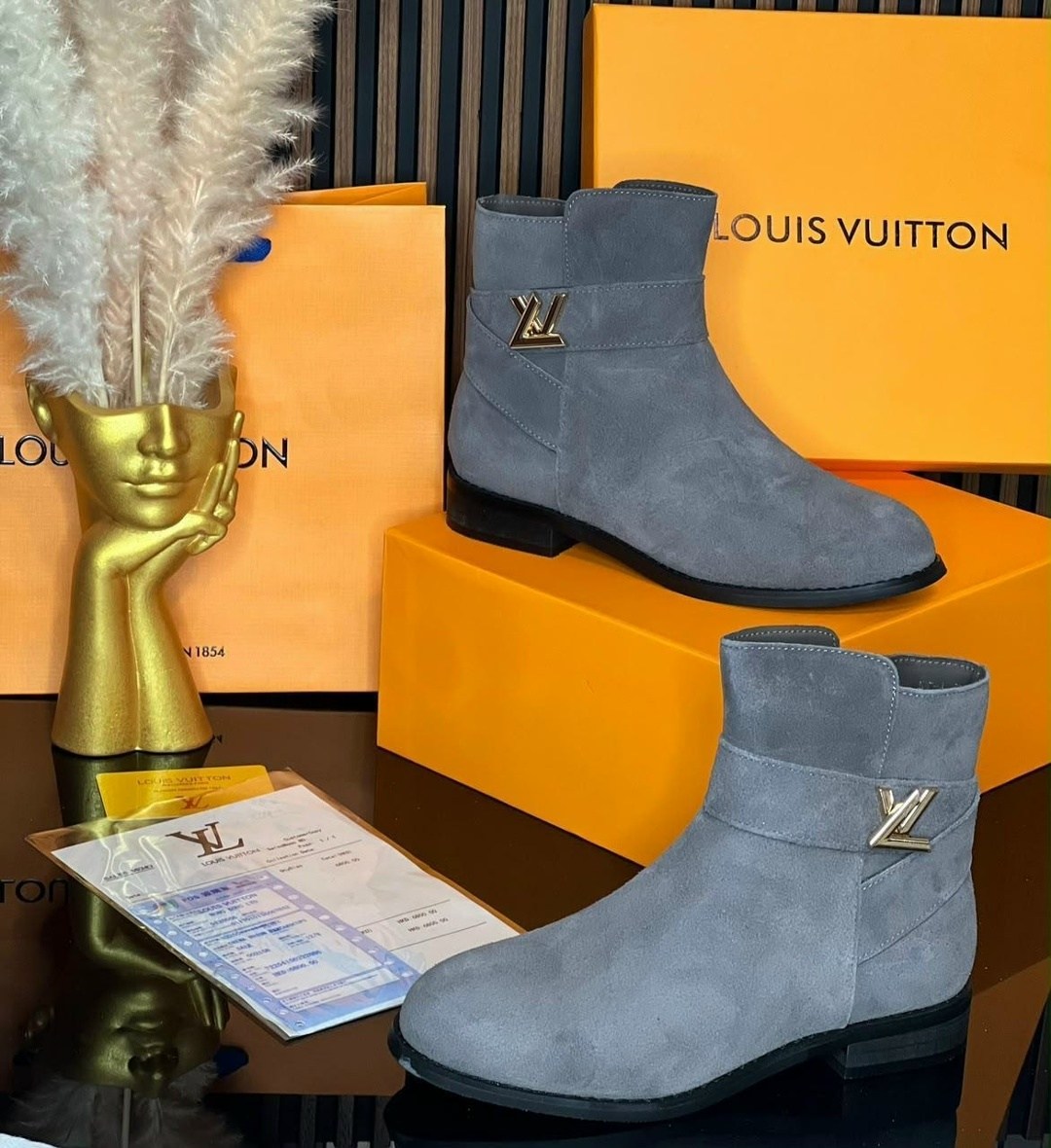 ботинки louis vuitton,,короткие сапоги,женская ,женские ботильоны louis vuitton