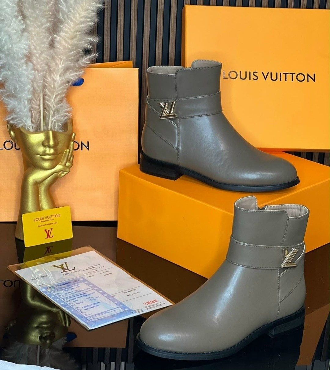 ботинки louis vuitton,,женские ботинки, женская,полусапоги