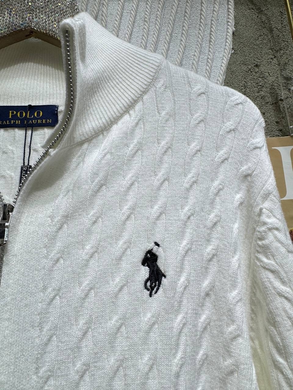 высокая мода,вязаные кардиганы,джемпер на молнии polo ralph lauren,мода модная