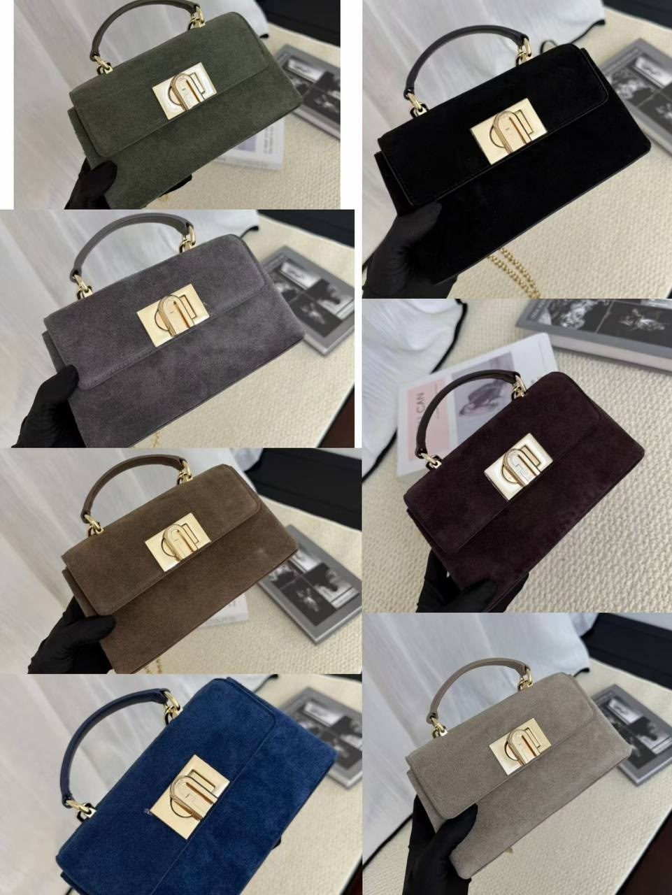 сумка из натуральной замши 24х19,сумка замшевая furla,сумка женская furla,сумка из натуральной замши,сумка