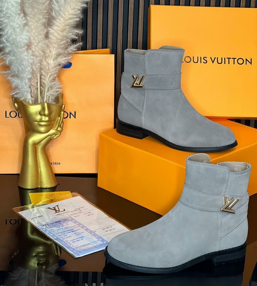 ботинки louis vuitton,,женские ботинки, женская,полусапоги