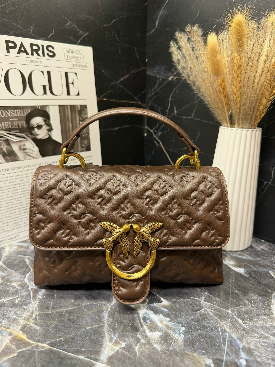 сумка pinko,сумочка pinko,pinko сумка через плечо,сумка через плечо pinko love,сумка бордовая