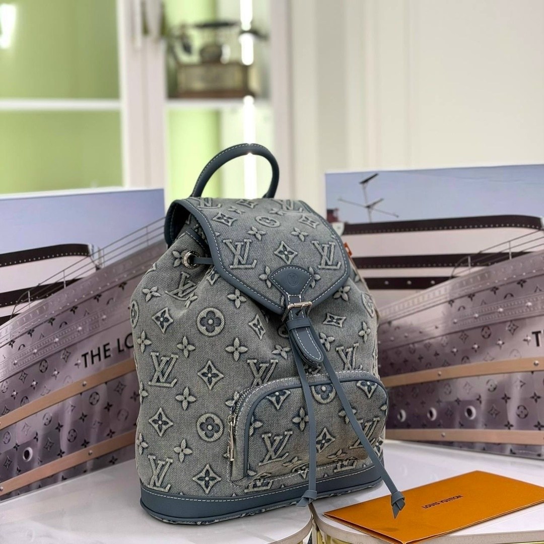 рюкзак женский louis vuitton,рюкзак louis vuitton,рюкзак луи виттон,сумка - рюкзак louis vuitton denim,louis vuitton рюкзак джинсовый