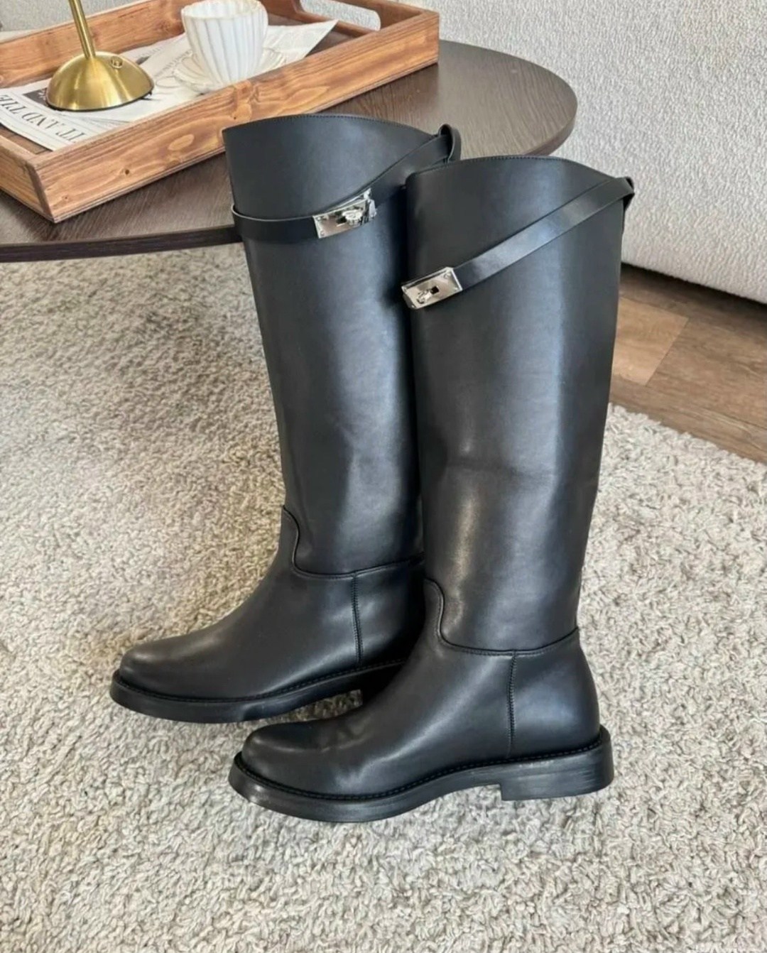 сапоги,сапоги hermes,женские сапоги,сапоги трубы,демисезонные сапоги