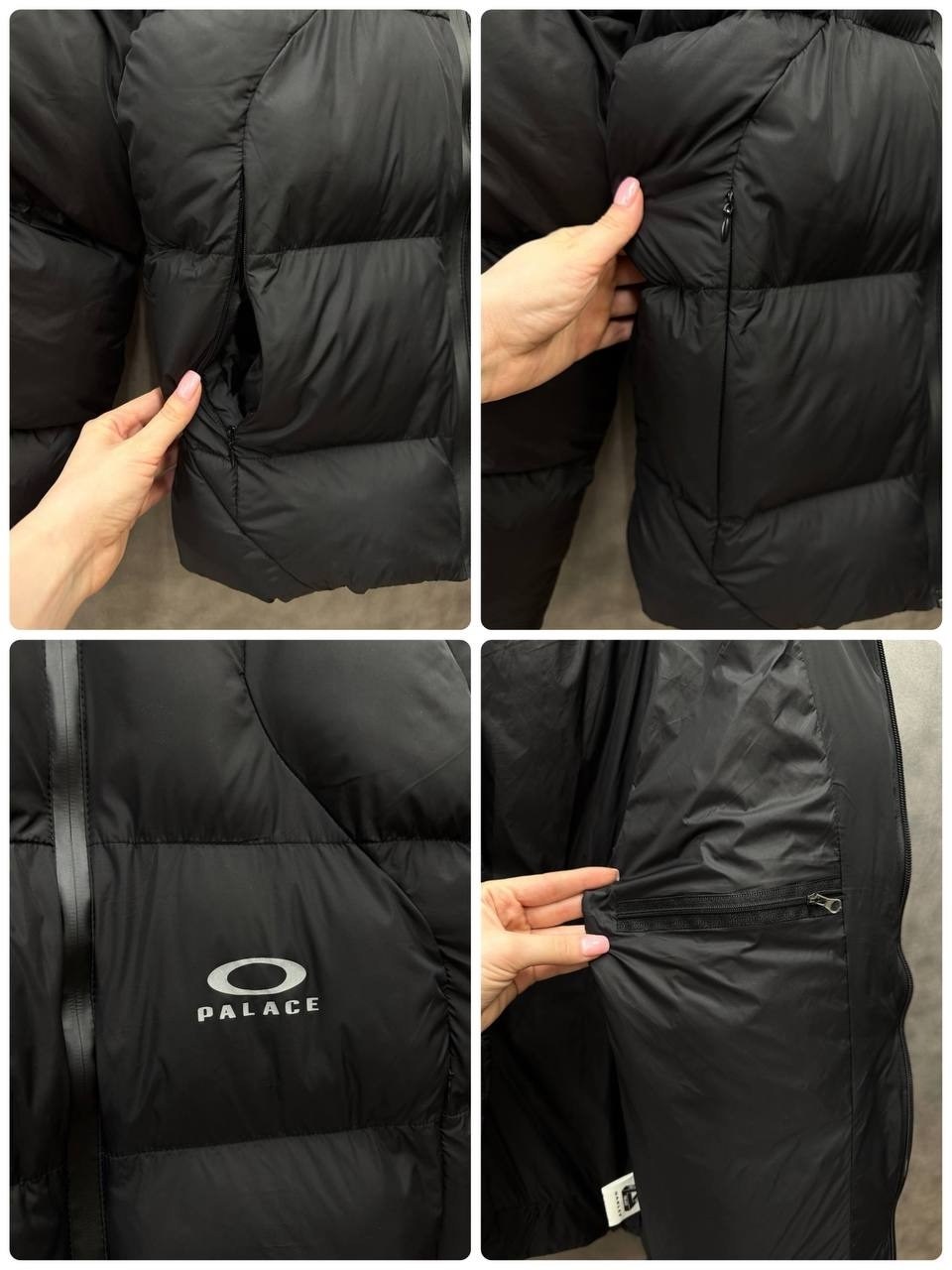 мужской пуховик palace x oakley puffa черный,пуховик oakley x palace зимний,пуховик palace balaclava,пуховик oakley,пуховик мужской moncler