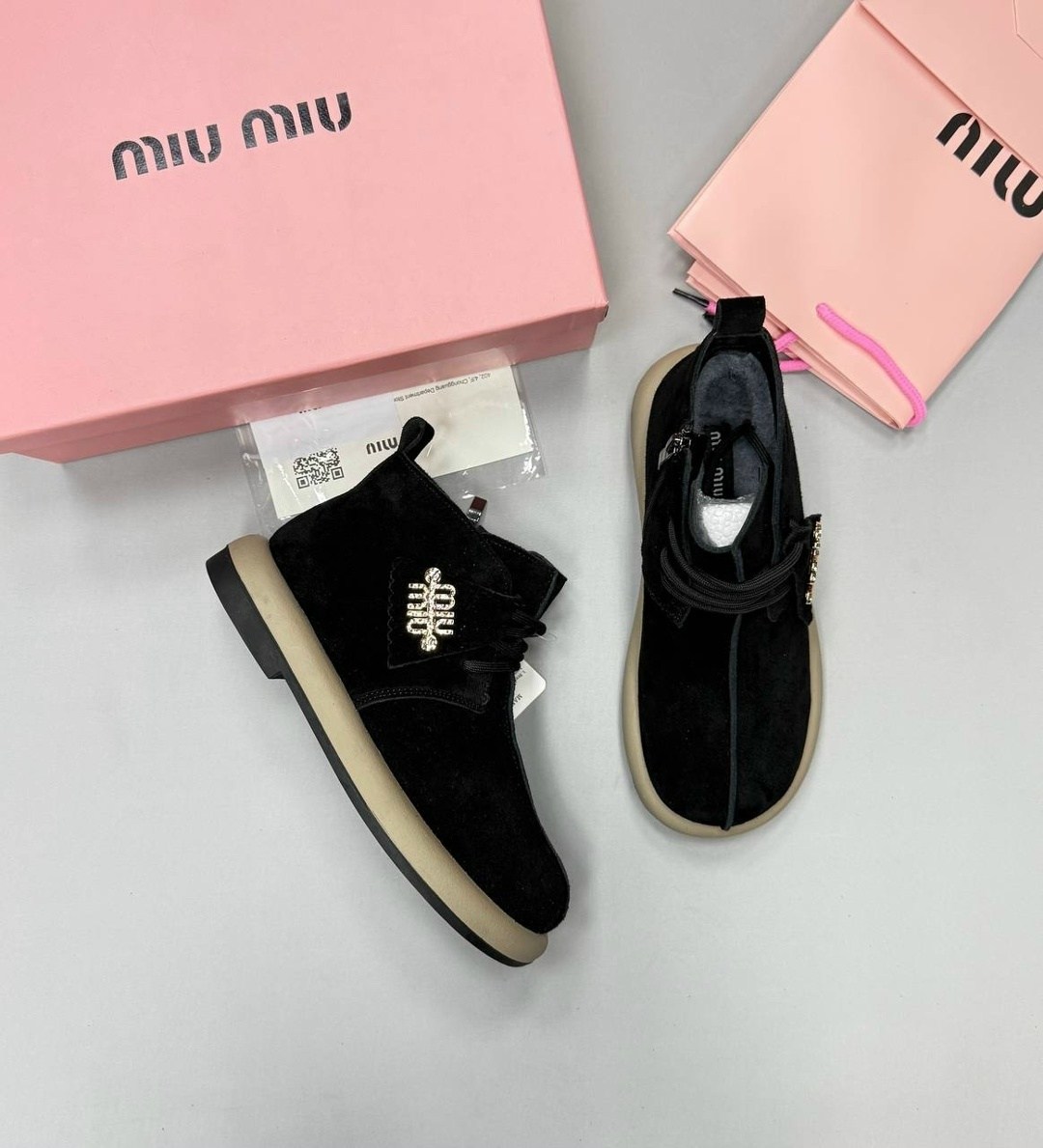 ,ботинки miu miu,ботинки,ботинки женские,ботинки миу миу женские зимние
