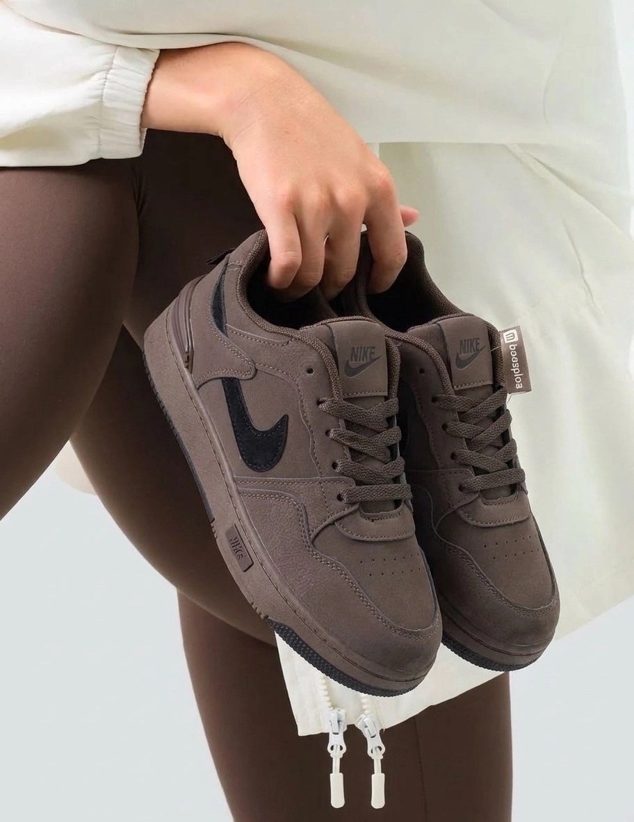 кроссовки,коричневые кроссовки,кросcовки nike air force 1,женские кроссовки,nike air force 1 07