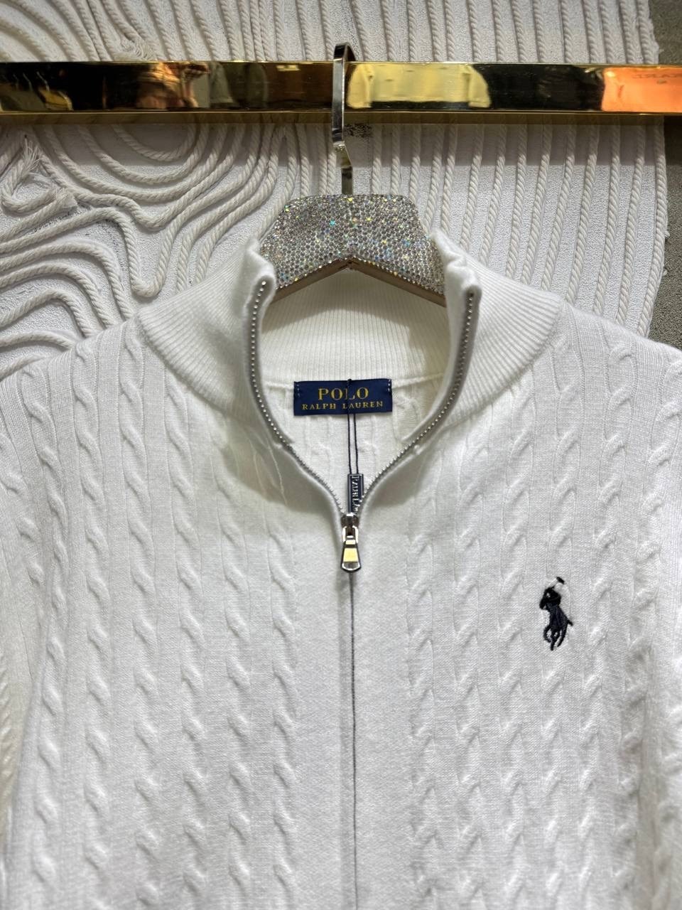 высокая мода,вязаные кардиганы,джемпер на молнии polo ralph lauren,мода модная